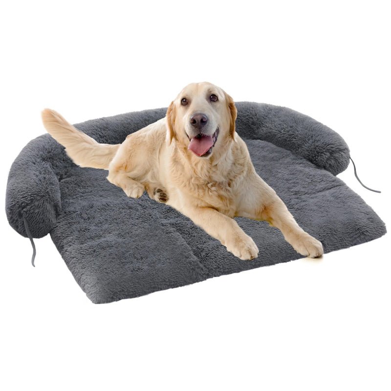 Cozy Winter Dog Bed Mat with Portable Kennel - Image 2