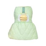 Cozy Winter Princess Dog Dress for Small and Medium Dogs