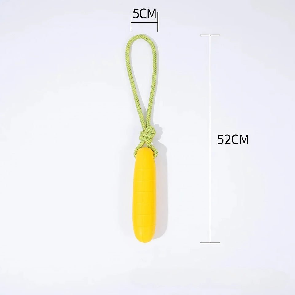 Pet Dog Rubber Drawstring Stick – Large Dog Chew Toy for Teeth Cleaning & Stress Relief - Image 3