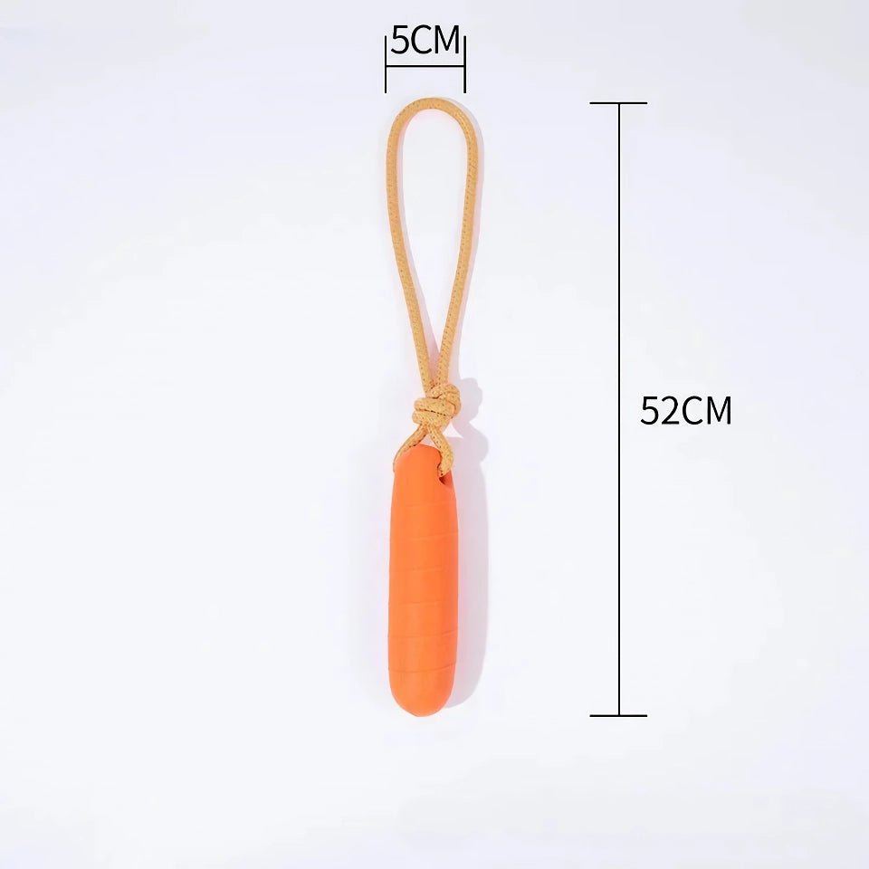 Pet Dog Rubber Drawstring Stick – Large Dog Chew Toy for Teeth Cleaning & Stress Relief - Image 4