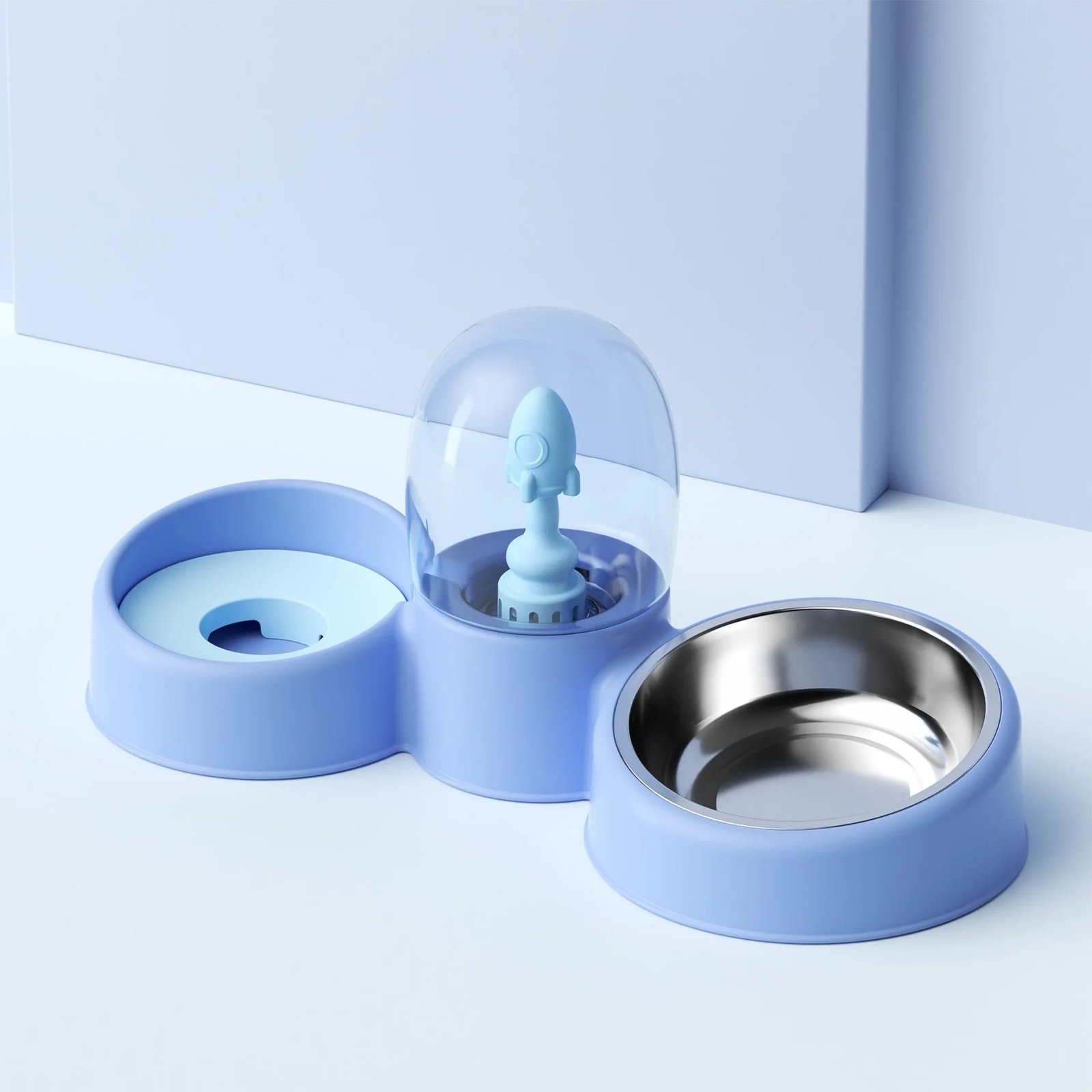 Automatic Double Bowl for Dogs and Cats - Image 2